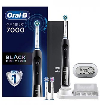 Black Oral-B 7000 set
